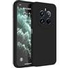 Topme Custodia per Cellulare per Realme 12 PRO 5G / Realme 12 PRO+Plus 5G (6,7 Pollici) Custodia Protettiva, Protezione per la Pelle, Custodia in Silicone TPU - Nero