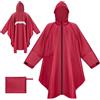 BTNEEU Poncho Antipioggia Impermeabile Donna Giacca Antipioggia Uomo con Cappuccio e Maniche e Tasca Riutilizzabile Mantella da Pioggia Lungo per Trekking Campeggio Pesca (Nero)