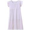 Allmeingeld Cuore a Pois Camicie da Notte Bambine e Ragazze Cotone Pigiami e Vestaglie Bianco per 6 Anni