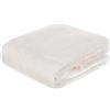 Brandsseller - Coperta in finta pelliccia di visone, 180 x 220 cm, 1450 g, colore bianco crema