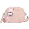 Jangostor Borsa a Tracolla Donna Borsa a Mano Donna Crossbody con 3-Zip Scomparti e 2-Tracolla Rimovibile Borsa a Tracolla Piccola Moda Borsa a Tracolla Donna Piccola pelle Crossbody Bag Donna, Bianco