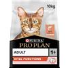 Purina Pro Plan Optisenses Crocchette Gatti Adulti Ricco in Salmone 10 kg