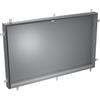neoro n50 | n60 & rivea telaio di installazione per armadietto a specchio da incasso La: 140 A: 88,2 P: 16,6 cm, BN0505MI, n50; n60 argento anodizzato [Armadietti a Specchio > Accessori per Armadietti a Specchio]