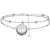 Arrebol Bracciale Albero della Vita Donna Argento 925 con Nodo Celtico Anallergici Regalo per Donne Moglie Figlia - Regolabile [16+4cm]