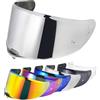 VCOROS Visiera Casco,Visiera Lente Per FF811/VECTOR II/Citation II,Sostituzione della Visiera della Lente del Casco del Parabrezza del Motociclo,Accessori per Caschi da Moto (Argento cromato)