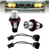 Baceyong 2 lampadine a LED Angel Eyes Halo Ring per fari Angel Eyes compatibile con BMW E87 E39 E60 E61 E63 E65 E83, 6312694048, 63126916097, 63126929309, giallo