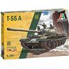 Italeri 7081 T-55 A, scala 1:72, plastic model kit, modello in plastica da montare, modellismo, mezzi militari, Verde