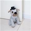 Forecronic Fermaporta carino Fermaporta decorativo per casa e ufficio, fermaporta interna pesata a forma di animale fermaporta decorativo in tessuto - cane