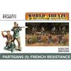 Wargames Atlantic World Ablaze - La Seconda Guerra Mondiale 1939-1945: Partigiani (1) Resistenza Francese (32 Multi Part Hard Plastic Figure 28mm)