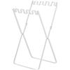 YAMAZAKI 7908 TOWER Foldable Plastic Bag Holder, black, Steel, 33 x 31 x 60 cm