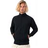 JHK Felpa con zip Nera JHK