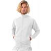 JHK Felpa con zip Bianco JHK
