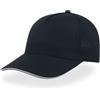 Atlantis Cappellino Blu Navy con Profilo Bianco