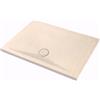 Ceramica azzurra Piatto doccia 90x90 h.4 in ceramica beige Pietraceramica di Ceramica Azzurra