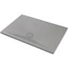 Ceramica azzurra Piatto doccia 70x100 h.4 in ceramica grigio Pietraceramica di Ceramica Azzurra