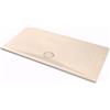 Ceramica azzurra Piatto doccia 70x140 h.4 in ceramica beige Pietraceramica di Ceramica Azzurra