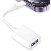 ZUOQIANG Adattatore Lightning USB, Adattatore per iphone USB, Sdattatore USB per ipad, OTG Fotocamera USB3.0 to Lightning, Supporta per Apple iPad U-Stick Chiavetta USB SD Lettore Mouse Tastiera Hub