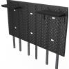 Dezctop Kit Pannelli D-Board Dezctop per scrivanie Bifrost/Bifrost Elite 120 - Set composto da 3 pezzi, Colore Nero