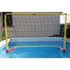 (07)MINIPORTA PALLANUOTO GYM 32 MAXI POOL IN PVC Ø 32 MM L160 x H110 CM CON RETE