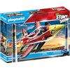 PLAYMOBIL Air Stuntshow 70832 Jet Eagle, Aereo Giocattolo con Turbina Rotante, Giocattoli per Bambini dai 5 Anni