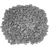 LEGO Classic 100 Pezzi 2 x 2 Piastre (3022) con divisore in Pietra (Grigio Chiaro)