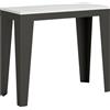 Itamoby Consolle allungabile 90x40/196 cm Flame Small Evolution telaio Antracite