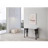 Itamoby Consolle allungabile 90x40/300 cm Paxon telaio Antracite