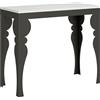 Itamoby Consolle allungabile 90x40/196 cm Paxon Small Evolution telaio Antracite
