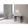 Itamoby Consolle allungabile 90x40/300 cm Paxon Evolution telaio Antracite