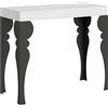 Itamoby Consolle allungabile 90x40/196 cm Paxon Small Premium telaio Antracite