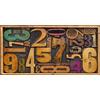 Pintdecor Quadro NUMERI DI LEGNO G2182 PINTDECOR