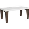 Itamoby Tavolo allungabile 90x180/440 cm Spimbo Mix piano Bianco Frassino - gambe Noce