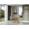 Itamoby Tavolo allungabile 90x120/224 cm Volantis Evolution telaio Oro