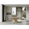 Itamoby Tavolo allungabile 90x180/440 cm Volantis Evolution telaio Oro