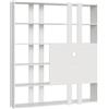 Itamoby Composizione H Kato 6R 2 fianchi 2 fasce lunghe 2 fasce corte 2 fasce medie pannello TV