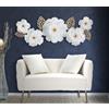 Mauro Ferretti PANNELLO DA MURO WHITE DECOR 158X9X60