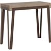 Itamoby Consolle allungabile 90x40/196 cm Rio Small Premium telaio Ruggine