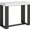 Itamoby Consolle allungabile 90x40/196 cm Futura Small telaio Antracite