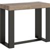Itamoby Consolle allungabile 90x40/300 cm Futura Premium telaio Antracite