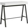 Itamoby Consolle allungabile 90x40/196 cm Banco Small telaio Antracite