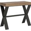 Itamoby Consolle allungabile 90x40/196 cm Xenia Small Premium telaio Antracite