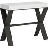 Itamoby Consolle allungabile 90x40/300 cm Xenia telaio Antracite
