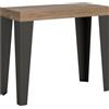 Itamoby Consolle allungabile 90x40/196 cm Flame Small Premium telaio Antracite