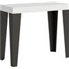 Itamoby Consolle allungabile 90x40/300 cm Flame Premium telaio Antracite