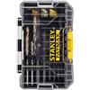 Stanley - FatMax STANLEY FATMAX STA88561-XJ Set per Forare Muratura, Metallo e Legno da 14 Pezzi