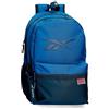 Reebok Atlantic School Zaino per Laptop 15.6 Blu 31x44x15 cm Poliestere 20.46L