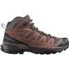 Salomon - Scarpe da trekking in GORE-TEX - X Ultra 360 LTR Mid GTX W Peppercorn/Cognac/Hot Coral per Donne in Pelle - Taglia 4 UK,4,5 UK,5 UK,5,5 UK,6 UK,6,5 UK,7 UK,7,5 UK - Marrone