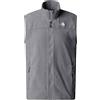 The North Face - Pile senza maniche - M 100 Glacier Vest TNF Medium Grey Heather per Uomo - Taglia S,M,L - Grigio