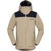 Norrona - Giacca da freeride impermeabile e traspirante in GORE-TEX - Tamok Gore-Tex Jacket M'S Winter Twig per Uomo - Taglia S,M,L,XL - Beige