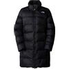 The North Face - Giacca con zip lunga - W Saikuru Parka TNF Black per Donne in Pelle - Taglia XS,S,M,L - Nero